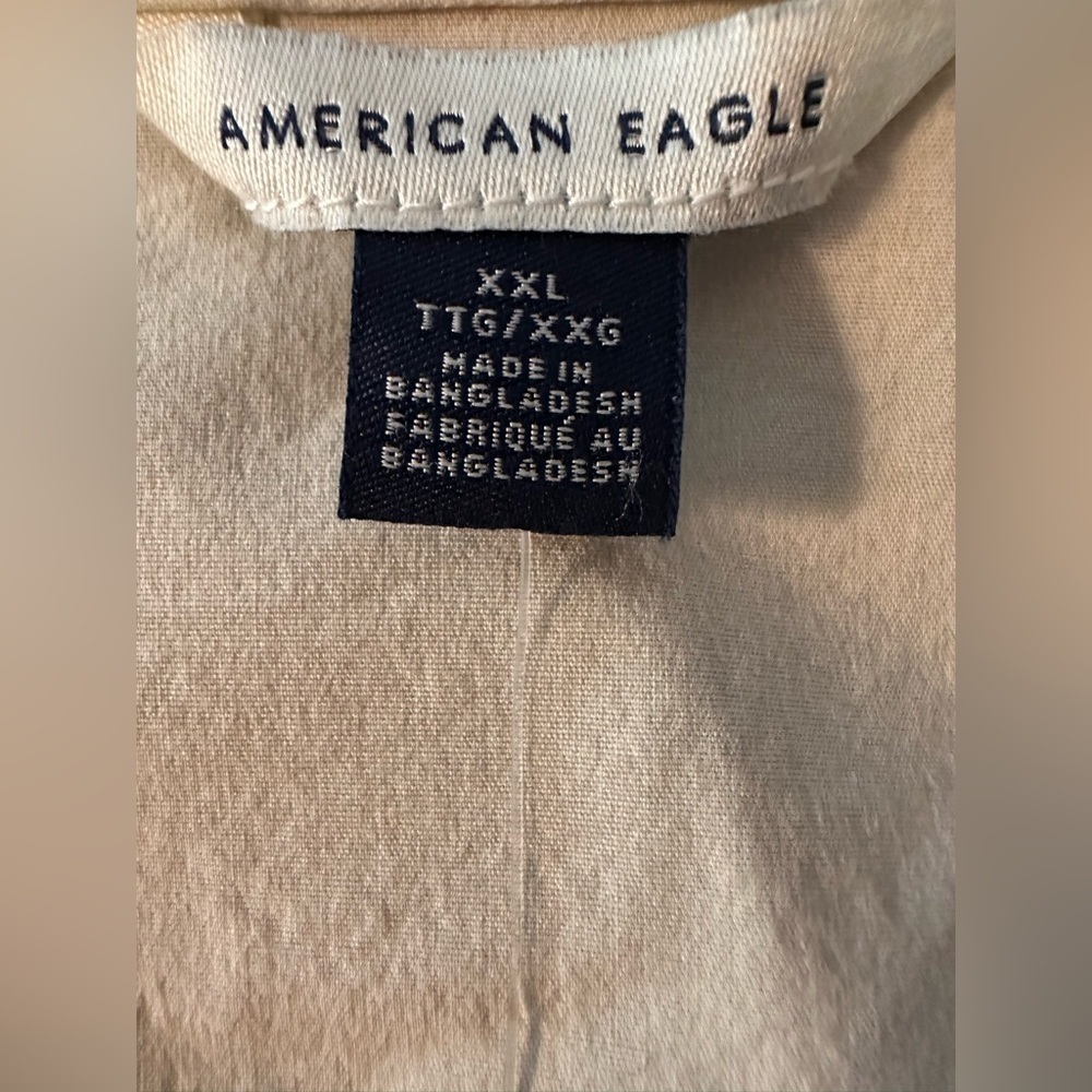 American Eagle Button Down Scalloped Sleeveless B… - image 4